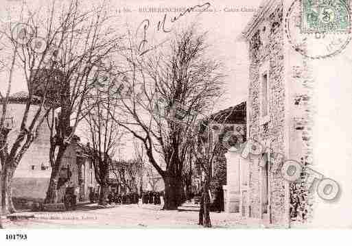 Ville de RICHERENCHES, carte postale ancienne