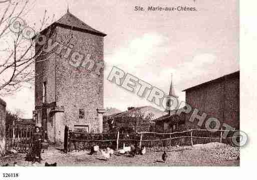 Ville de SAINTEMARIEAUXCHENES, carte postale ancienne