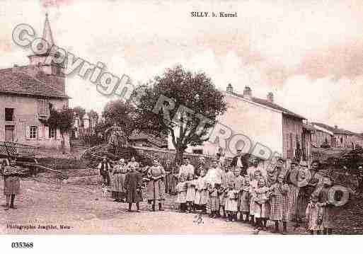 Ville de SILLYSURNIED, carte postale ancienne