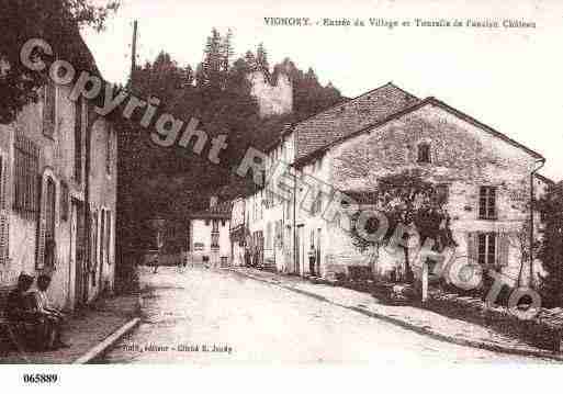 Ville de VIGNORY, carte postale ancienne