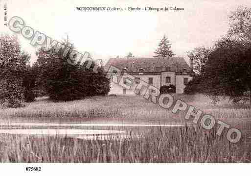 Ville de BOISCOMMUN, carte postale ancienne