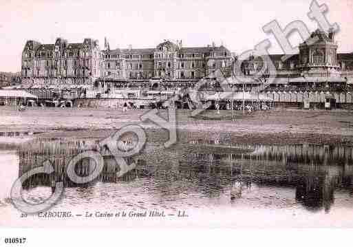 Ville de CABOURG, carte postale ancienne