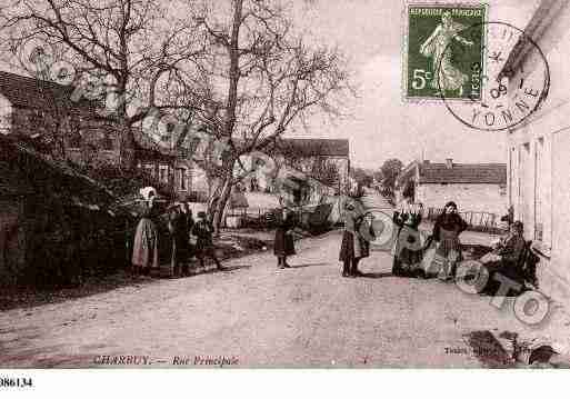 Ville de CHARBUY, carte postale ancienne