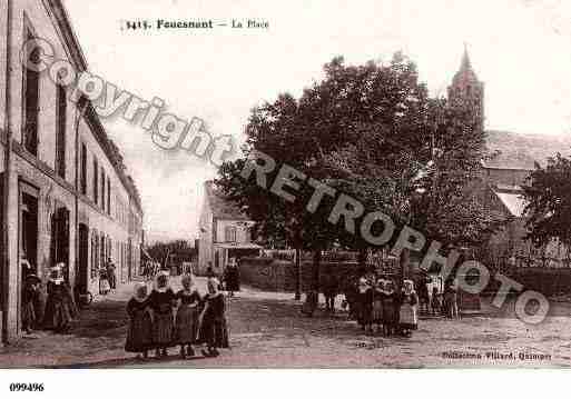 Ville de FOUESNANT, carte postale ancienne