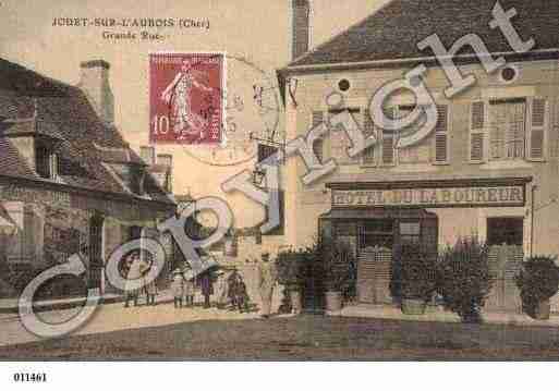 Ville de JOUETSURL'AUBOIS, carte postale ancienne