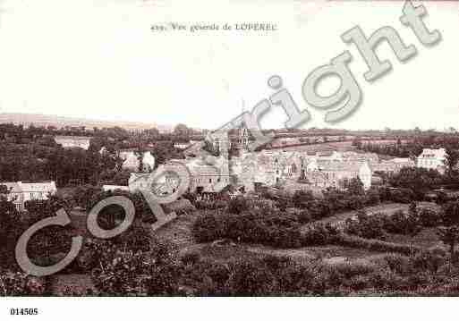 Ville de LOPEREC, carte postale ancienne