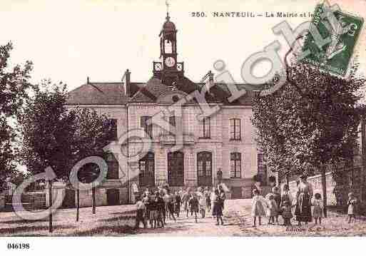 Ville de NANTEUILLESMEAUX, carte postale ancienne