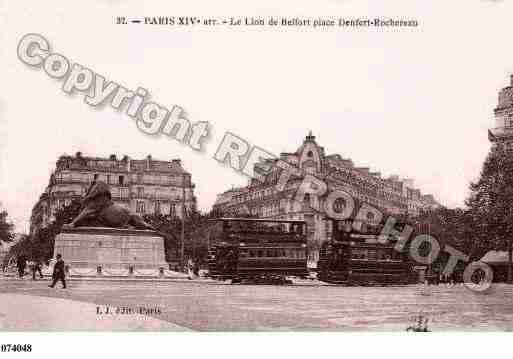 Ville de PARIS14, carte postale ancienne