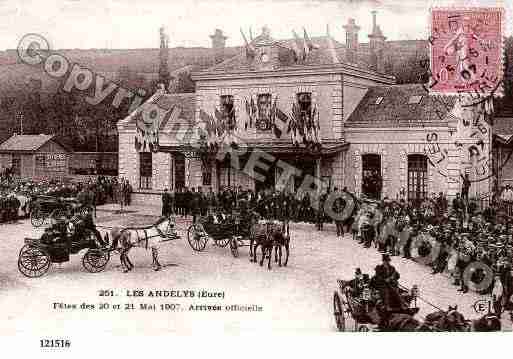 Ville de ANDELYS(LES), carte postale ancienne