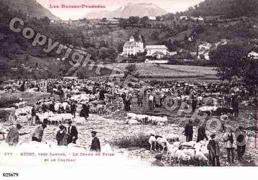 Ville de BEOST, carte postale ancienne