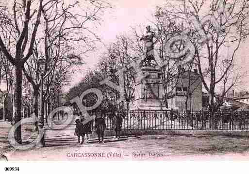 Ville de CARCASSONNE, carte postale ancienne