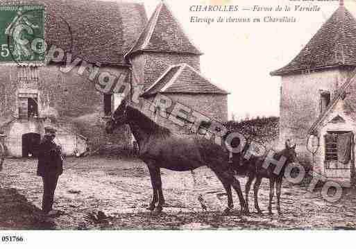 Ville de CHAROLLES, carte postale ancienne