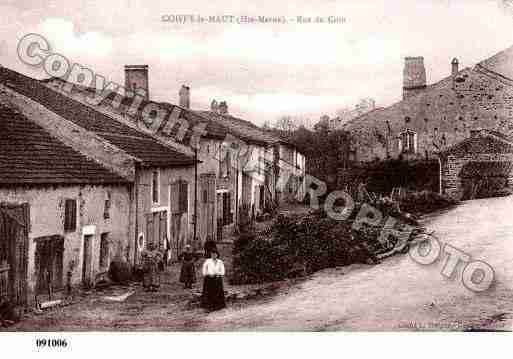 Ville de COIFFYLEHAUT, carte postale ancienne