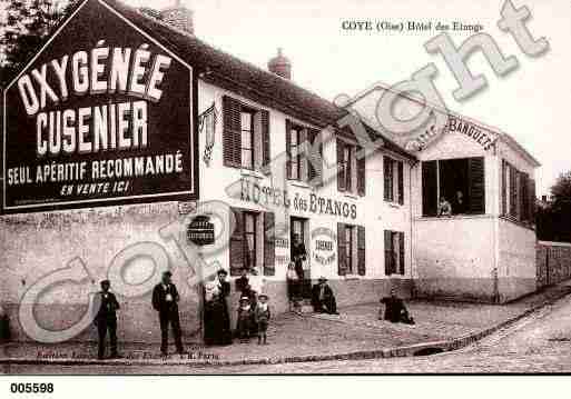 Ville de COYELAFORET, carte postale ancienne