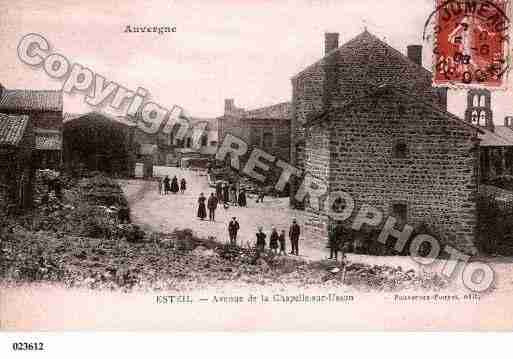 Ville de ESTEIL, carte postale ancienne