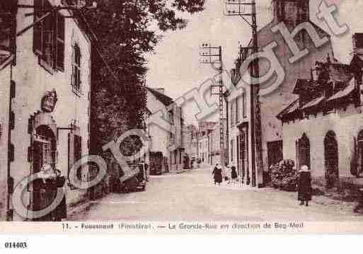 Ville de FOUESNANT, carte postale ancienne