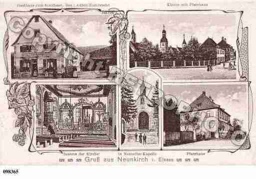 Ville de FRIESENHEIM, carte postale ancienne