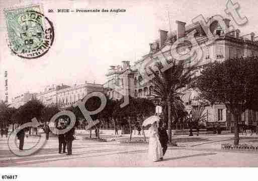 Ville de NICE, carte postale ancienne