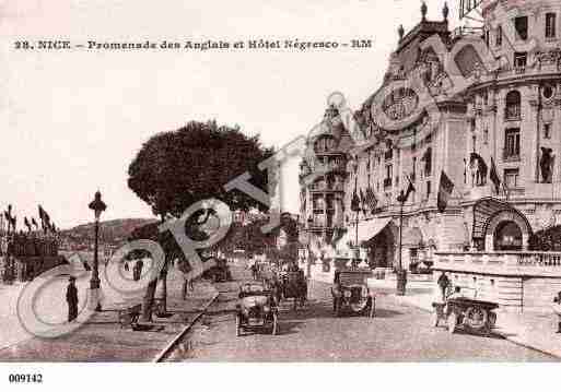 Ville de NICE, carte postale ancienne