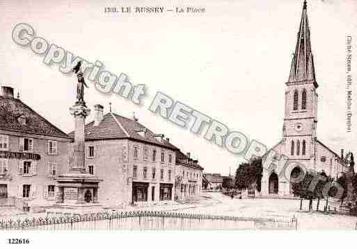 Ville de RUSSEY(LE), carte postale ancienne