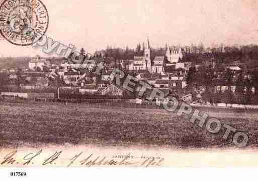 Ville de SANTENY, carte postale ancienne