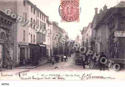 Ville de TOURNUS, carte postale ancienne