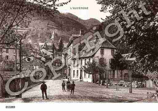 Ville de VICSURCERE, carte postale ancienne