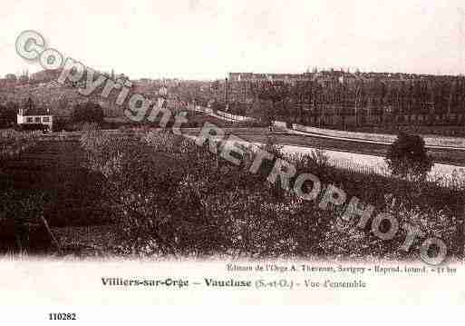 Ville de VILLIERSSURORGE, carte postale ancienne