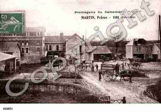 Ville de VIRE, carte postale ancienne