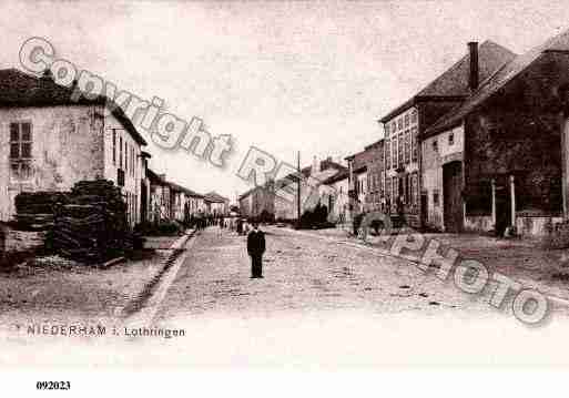 Ville de BASSEHAM, carte postale ancienne