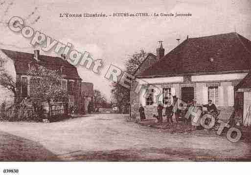 Ville de BOEURSENOTHE, carte postale ancienne