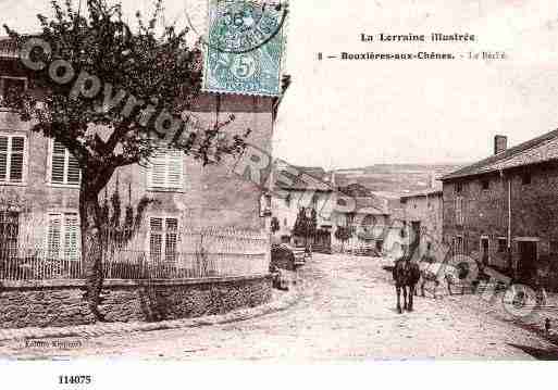 Ville de BOUXIERESAUXCHENES, carte postale ancienne