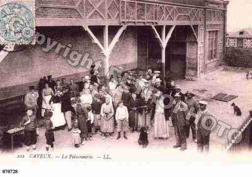 Ville de CAYEUXSURMER, carte postale ancienne