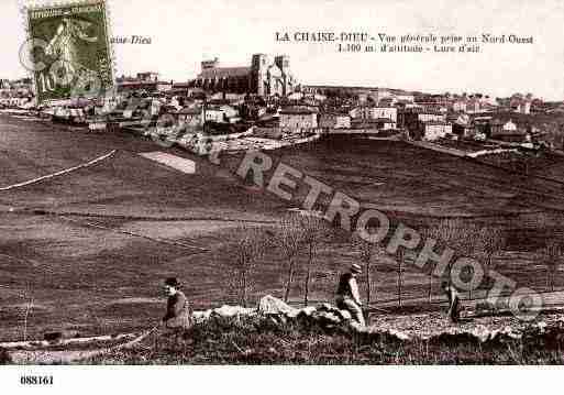 Ville de CHAISEDIEU(LA), carte postale ancienne