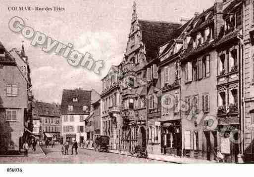 Ville de COLMAR, carte postale ancienne