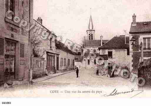 Ville de COYELAFORET, carte postale ancienne