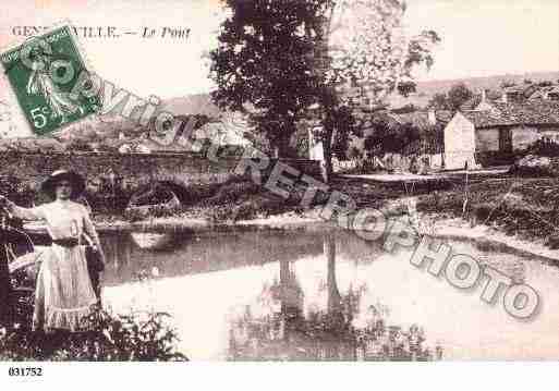 Ville de GENDREVILLE, carte postale ancienne