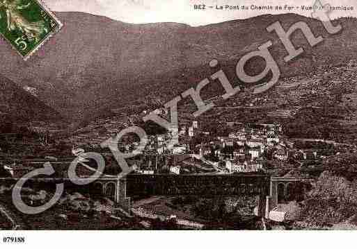 Ville de NAUSSAC, carte postale ancienne