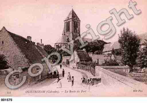 Ville de OUISTREHAM, carte postale ancienne