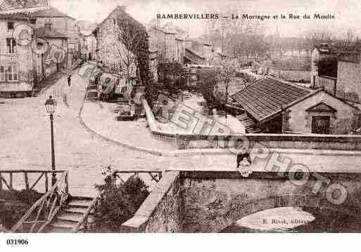 Ville de RAMBERVILLERS, carte postale ancienne