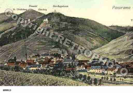 Ville de RIBEAUVILLE, carte postale ancienne