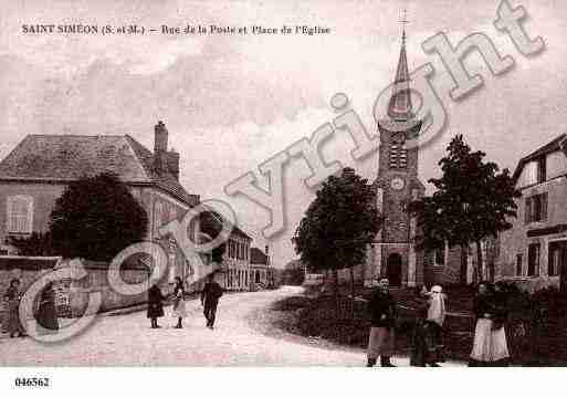 Ville de SAINTSIMEON, carte postale ancienne