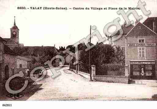 Ville de VALAY, carte postale ancienne