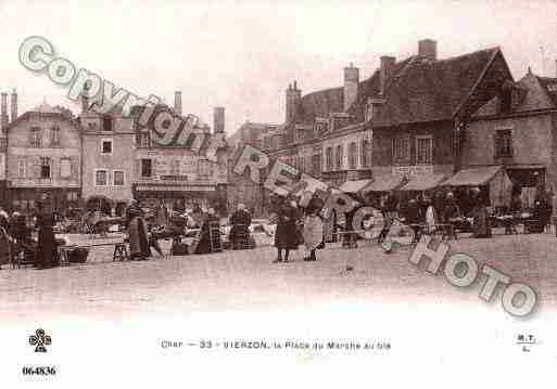 Ville de VIERZON, carte postale ancienne