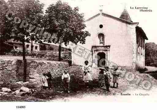 Ville de BOUXIERESAUXCHENES, carte postale ancienne