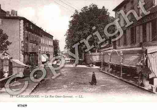 Ville de CARCASSONNE, carte postale ancienne