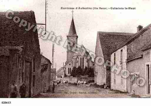 Ville de COLMIERLEHAUT, carte postale ancienne