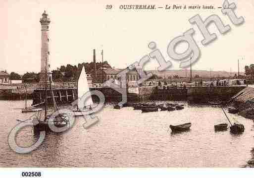 Ville de OUISTREHAM, carte postale ancienne