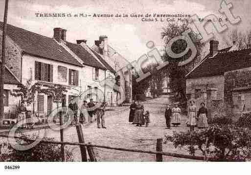 Ville de POMMEUSE, carte postale ancienne