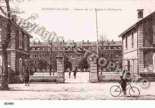 Ville de RAMBERVILLERS, carte postale ancienne